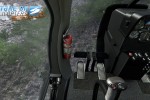 A working mirror on the light helicopter