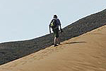 The only real desert in Europe, with the only real Gugla in Europe walking it.