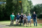 Take On Field Trip :: Our trainee pilots, and instructor on the left